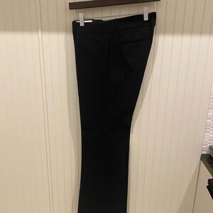 Theory Elegant Black Flare Pants